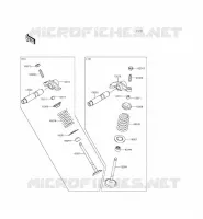 SOUPAPE pour Kawasaki KLX140L 2015