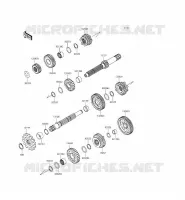 TRANSMISSION pour Kawasaki KLX140L 2015