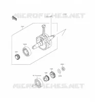 VILEBREQUIN pour Kawasaki KLX140L 2015