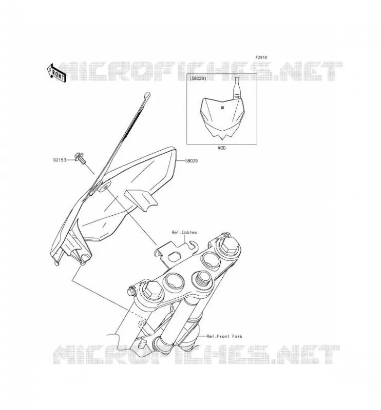 ACCESSOIRE Kawasaki TOUT-TERRAIN 140 2016 KLX140L  KLX140BGF