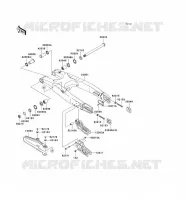 BRAS OSCILLANT pour Kawasaki KLX450R 2009