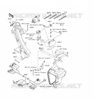 CHASSIS EQUIPMENT ELECTRIQUE pour Kawasaki KLX450R 2009