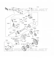 D&Eacute;MARREUR pour Kawasaki KLX450R 2009