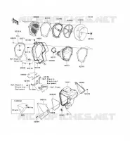 FILTRE A AIR pour Kawasaki KLX450R 2009