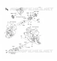 POMPE A HUILE pour Kawasaki KLX450R 2009
