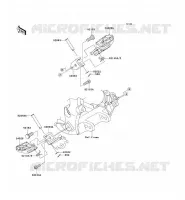 REPOSE PIED pour Kawasaki KLX450R 2009