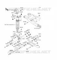 SUSPENSION pour Kawasaki KLX450R 2009