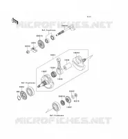 VILEBREQUIN pour Kawasaki KLX450R 2009