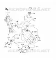 RESERVOIR CARBURANT pour Kawasaki KLX450R 2010