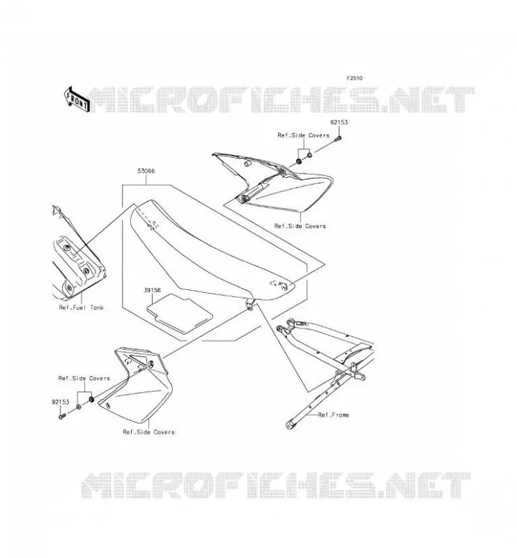 SELLE Kawasaki TOUT-TERRAIN 450 2014 KLX450R  KLX450AEF