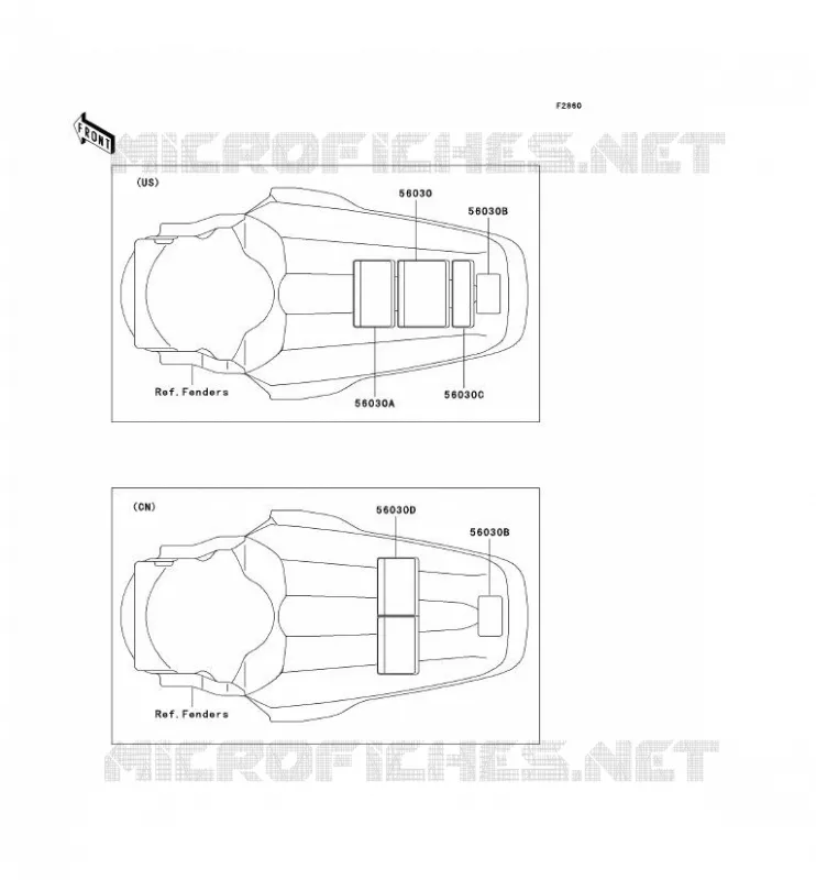 LABEL Kawasaki TOUT-TERRAIN 100 2006 KX100  KX100D6F