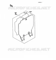 ACCESSOIRE pour Kawasaki KX125 1989