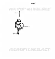 PIECE EN OPTION pour Kawasaki KX125 1989