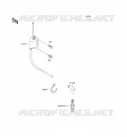 BOBINE D'ALLUMAGE pour Kawasaki KX125 1990
