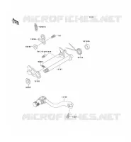 SELECTEUR pour Kawasaki KX125 1990
