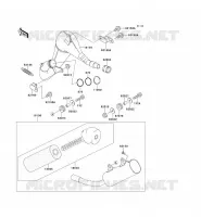 &Eacute;CHAPPEMENT pour Kawasaki KX125 1997