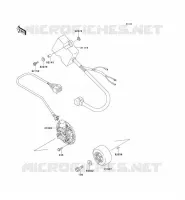 G&Eacute;N&Eacute;RATEUR pour Kawasaki KX125 1997