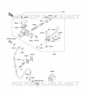 MAITRE CYLINDRE AV pour Kawasaki KX125 1997