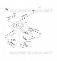 BRAS OSCILLANT pour Kawasaki KX250F 2009