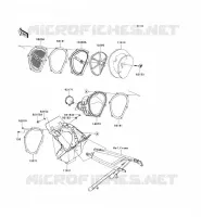 FILTRE A AIR pour Kawasaki KX250F 2009