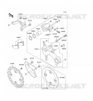 FREIN ARRIERE pour Kawasaki KX250F 2009