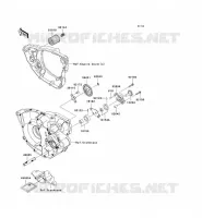POMPE A HUILE pour Kawasaki KX250F 2009