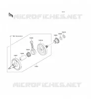 VILEBREQUIN pour Kawasaki KX250F 2009