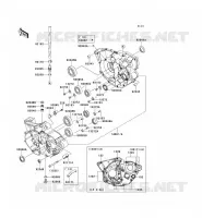 CARTER MOTEUR(S)  250 kawasaki-moto 2013 KX250F C_06