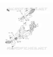 REPOSE PIED pour Kawasaki KX250F 2015