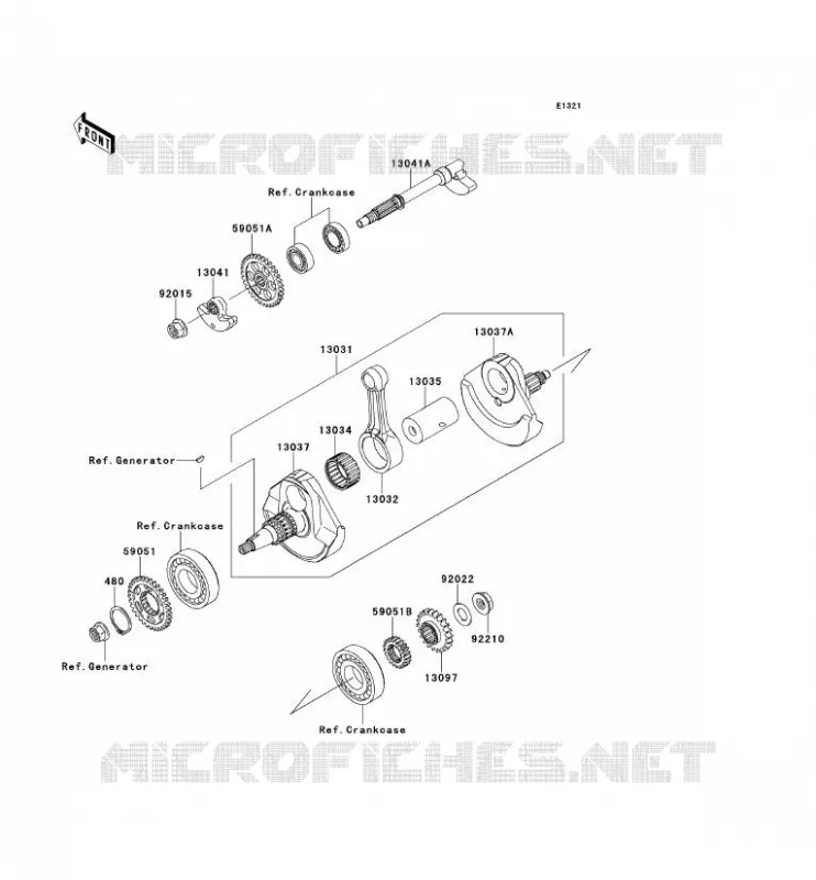VILEBREQUIN Kawasaki TOUT-TERRAIN 450 2013 KX450F  KX450FDF