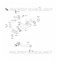 SELECTEUR pour Kawasaki KX500 1999