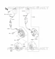 G&Eacute;N&Eacute;RATEUR pour Kawasaki KX500 1991