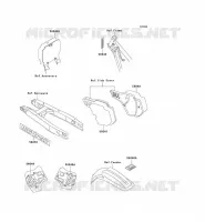 LABEL pour Kawasaki KX500 1991