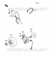 G&Eacute;N&Eacute;RATEUR pour Kawasaki KX60 1985