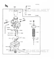 CARBURATEUR pour Kawasaki KX60 1988