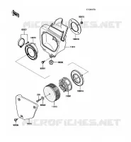 FILTRE A AIR pour Kawasaki KX60 1988