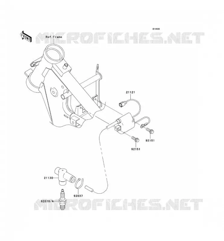 SYSTEME D&acute;ALLUMAGE Kawasaki TOUT-TERRAIN 65 2009 KX65  KX65A9F