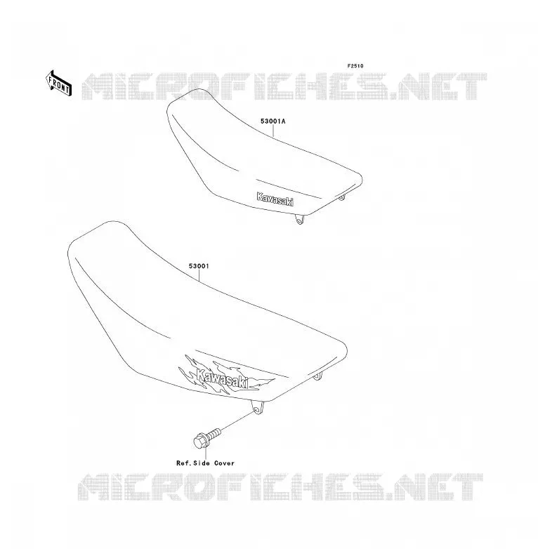 SELLE Kawasaki TOUT-TERRAIN 80 1994 KX80  KX80-S4