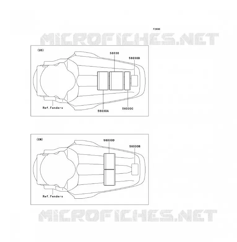 LABEL Kawasaki TOUT-TERRAIN 85 2001 KX85 - KX85 II  KX85-A1
