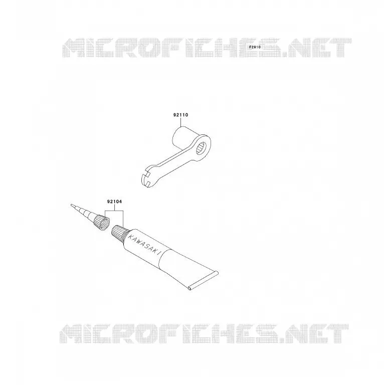 OUTIL UTILISATEUR Kawasaki TOUT-TERRAIN 85 2005 KX85 - KX85 II  KX85-A5