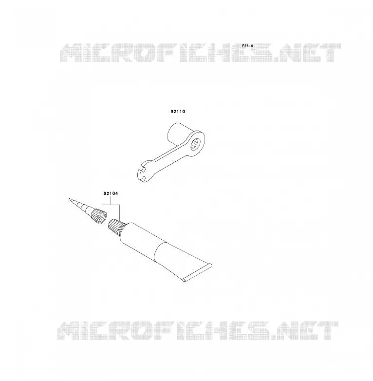 OUTIL UTILISATEUR Kawasaki TOUT-TERRAIN 85 2006 KX85  KX85A6F