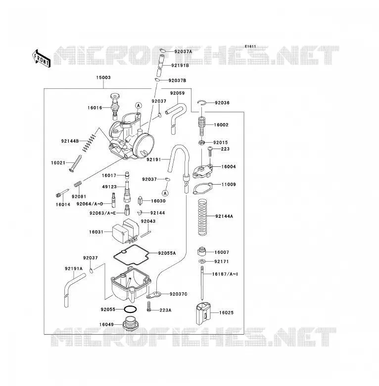 CARBURATEUR Kawasaki TOUT-TERRAIN 85 2013 KX85 - KX85 II  KX85ADF