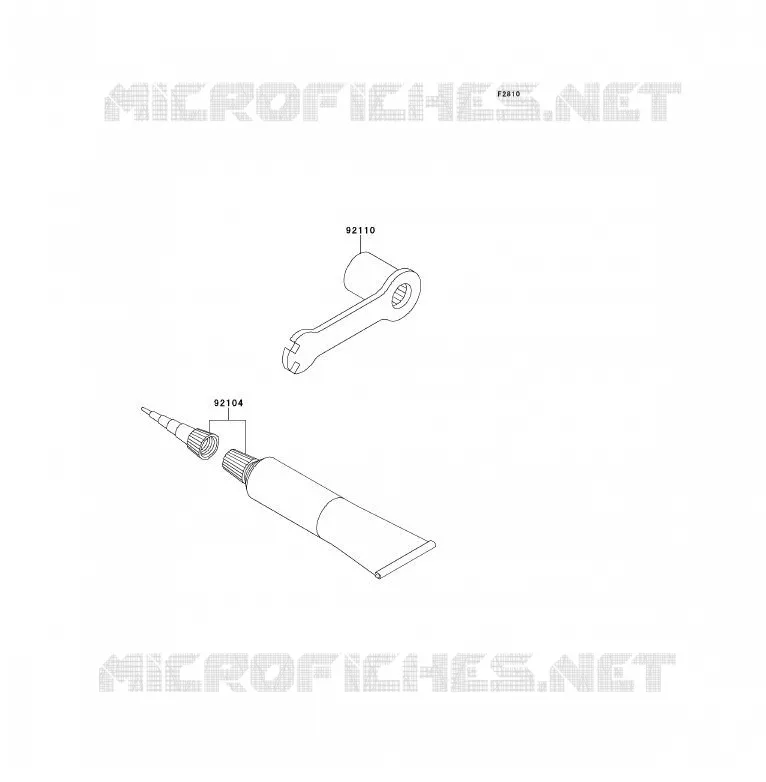 OUTIL UTILISATEUR Kawasaki TOUT-TERRAIN 85 2012 KX85 - KX85 II  KX85BCF
