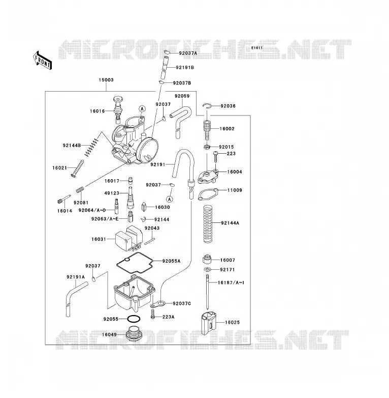 CARBURATEUR Kawasaki TOUT-TERRAIN 85 2013 KX85 - KX85 II  KX85BDF