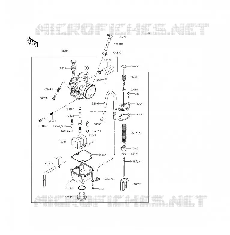 CARBURATEUR Kawasaki TOUT-TERRAIN 85 2014 KX85  KX85CEF