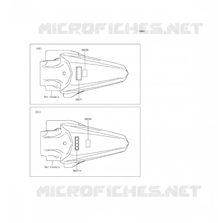 LABEL Kawasaki TOUT-TERRAIN 85 2014 KX85 - KX85 II  KX85DEF