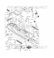 COQUE pour Kawasaki JET SKI ULTRA 310R 2016