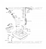RESERVOIR CARBURANT pour Kawasaki JET SKI ULTRA 310R 2016
