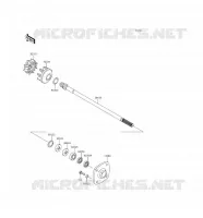 ARBRE DE TRANSMISSION pour Kawasaki JET SKI ULTRA 310X 2016
