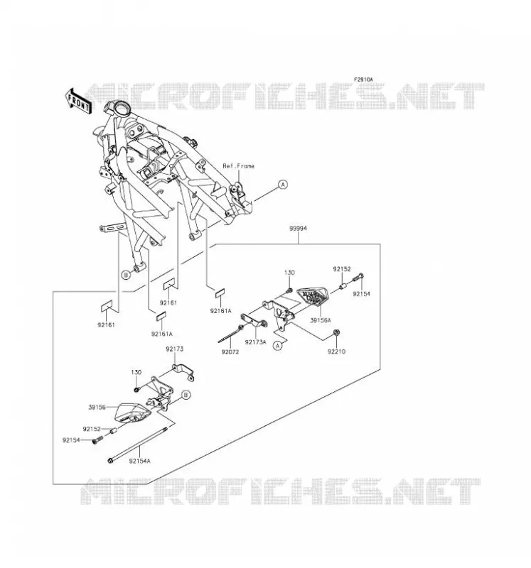 ACCESSOIRE(COUVRE COMPTEUR) Kawasaki MOTOS 250 2016 Z250SL  BR250EGF